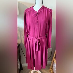 Nanette Lepore Long Sleeve Dress